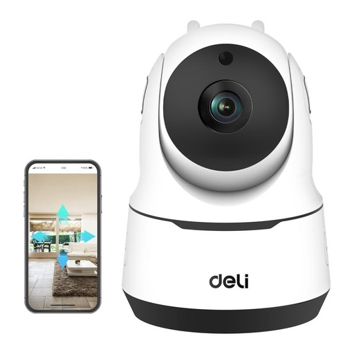 [EZO.7300305] Deli IP Camera Smart Security Camera Kamera CCTV Wifi 1080p HD ES102