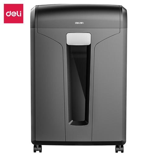[EZO.7300317] Deli Paper Shredder Penghancur Kertas A4 16 Lembar 31 Liter E14400