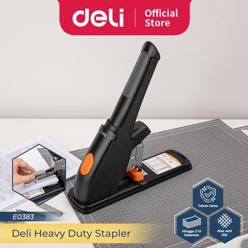 [EZO.7300318] Deli Heavy Duty Stapler / Stapler 50/210 Halaman E0383 E0392