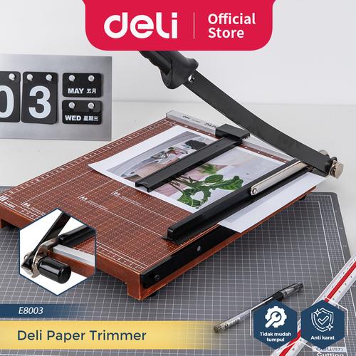 [EZO.7300342] Deli Pemotong Kertas B4 Paper Trimmer anti slip E8003