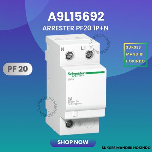 [EZM.1110073] Surge Arrester PF20 1P+N 1 Phase 20kA Schneider A9L15692 230V