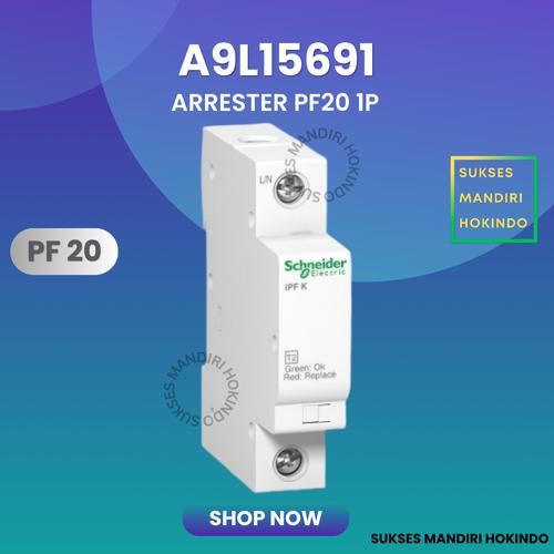 [EZM.1110074] Surge Arrester PF20 1P 20kA Fixed Schneider 230Volt A9L15691