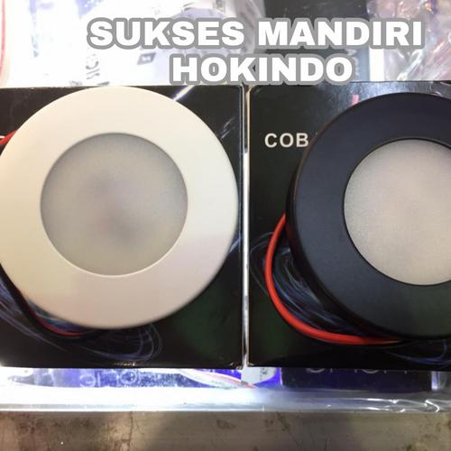 [EZM.1111002] LED downlight outbow mini 3watt LED tempel outbow Hitam Kuning