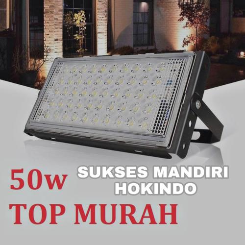 [EZM.1111006] Lampu sorot 50 Watt Slim Flood Light 50 Watt lamp tembak Taman
