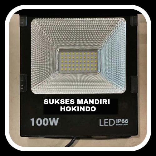 [EZM.1111012] Lampu sorot Kap LED 100watt 100w sinar kuning ORI