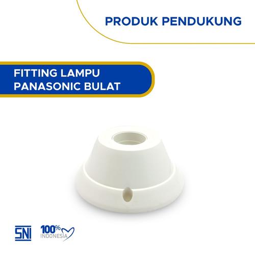 [EZM.7900302] Panasonic Fitting Lampu Plafon Bulat
