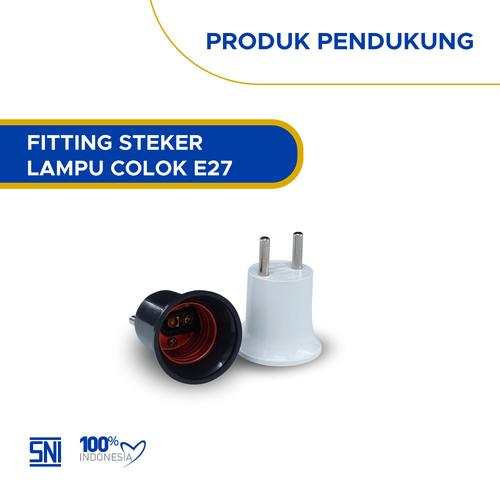 [EZM.7900548] Fitting Steker Colokan Lampu Bohlam / Fitting Colok Lampu Tidur