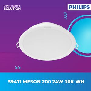 [EZM.1070194] Philips Lampu Plafon Downlight 24W Cahaya Kuning WarmWhite Meson 59471