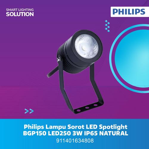 [EZM.1070215] Philips LED Spotlight BGP150 LED250 NW 3W 4000k 45D IP65 NATURAL