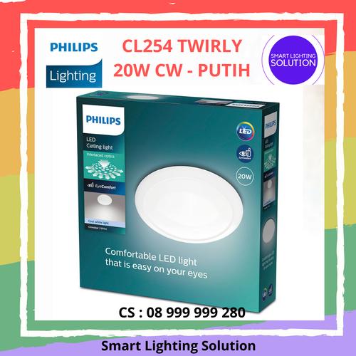 [EZM.1070219] Philips Lampu Plafon LED Ceiling - Cahaya Putih 20W 6500K