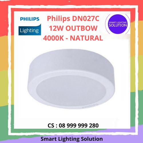 [EZM.1070220] Philips LED Downlight DN027C G3 12W D175 0utbow 4000K Natural
