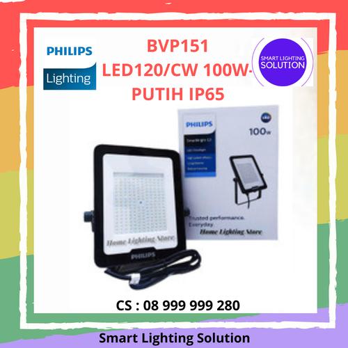[EZM.1070242] Philips FloodLight LED BVP151 LED120 100Watt IP65 -Lampu Sorot Putih