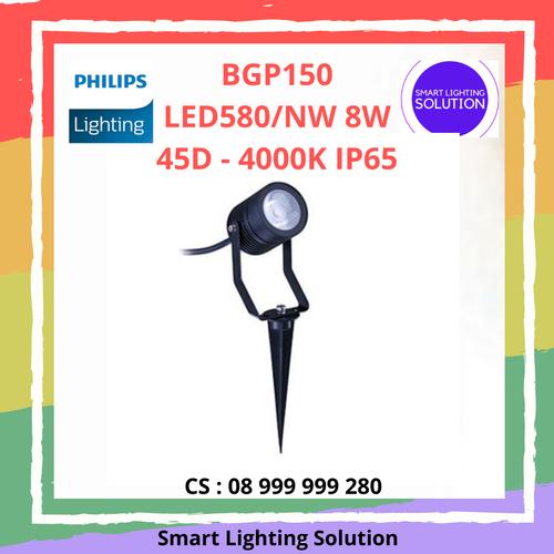 [EZM.1070243] Philips LED Spootlight Outdoor BGP150 8W 45D IP65 4000K Natural