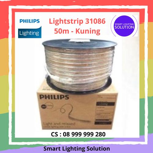 [EZM.1070251] PHILIPS LED Strip DLI 31086 LEDtape High Voltage 50Meter 4,6w/m kuning