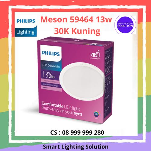 [EZM.1070260] Philips LED Downlight Meson 59464 13W D125 3000K Warm White-Kuning