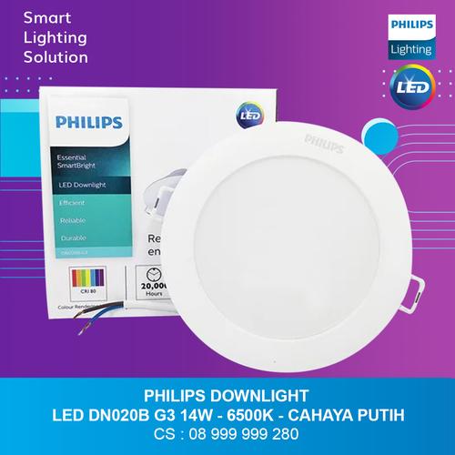 [EZM.1070273] Philips DN020B G3 14W D150 CW 65K - Cahaya Putih