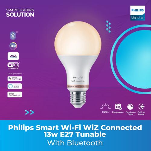 [EZM.1070274] Philips Smart Wi-Fi WiZ connected 13w E27 Tunable White Bluetooth