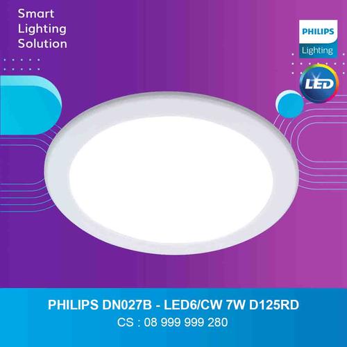 [EZM.1070283] Philips Downlight LED DN027B 7W D125RD 6500K CDL-Cahaya Putih