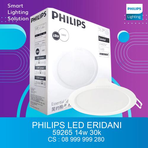 [EZM.1070291] Lampu LED Philips Lampu Downlight Warm White 14watt Eridani D200 59265