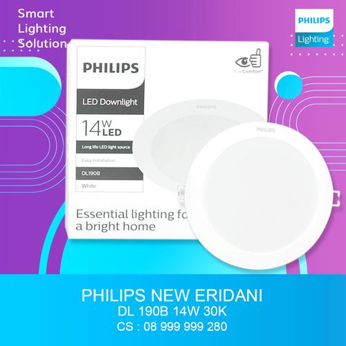[EZM.1070293] Philips New ERIDANI DL190B 14w 3000k D150 , cahaya kuning