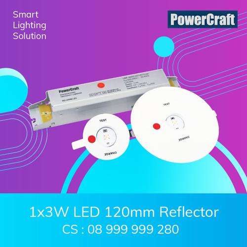 [EZM.1070308] POWERCRAFT,1X3W LED with 120mm Reflector