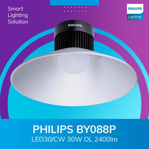 [EZM.1070334] PHILIPS BY088P LED30/CW 30W OL 2400lm