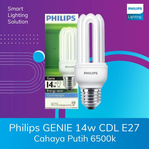[EZM.1070335] Philips GENIE 14w CDL E27 - Cahaya Puth 6500k