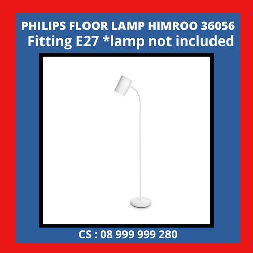 [EZM.1070377] PHILIPS FLOOR LAMP 36056 HIMROO White E27 *lamp not included
