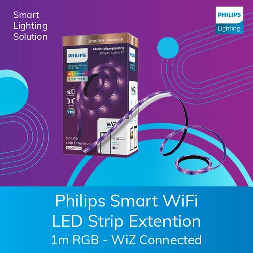 [EZM.1070379] Philips Smart WiFi LED Strip Extention 1m RGB - WiZ Connected