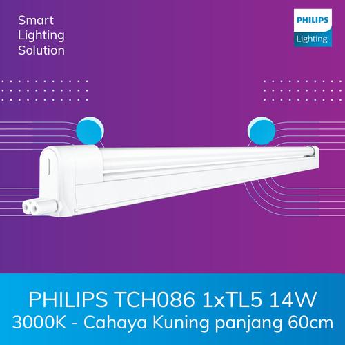 [EZM.1070398] PHILIPS TCH086 1xTL5 14W 3000K - Cahaya Kuning panjang 60cm