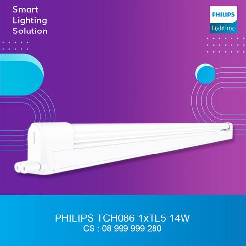 [EZM.1070399] PHILIPS TCH086 1xTL5 14W 6500K - Cahaya Putih - panjang 60cm