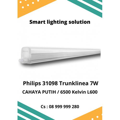 [EZM.1070400] PHILIPS 31098 Trunklinea 7w 6500K - Cahaya Putih