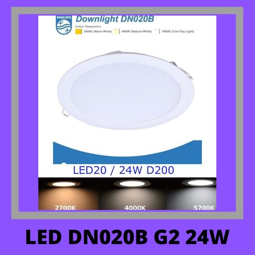 [EZM.1070422] Downlight LED Philips DN020B G2 24w Warm White