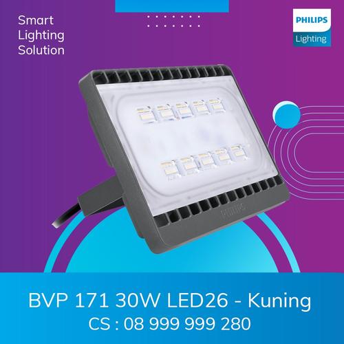 [EZM.1070424] Philips LED Sorot BVP171 30W IP65 3000K Warm White-Kuning