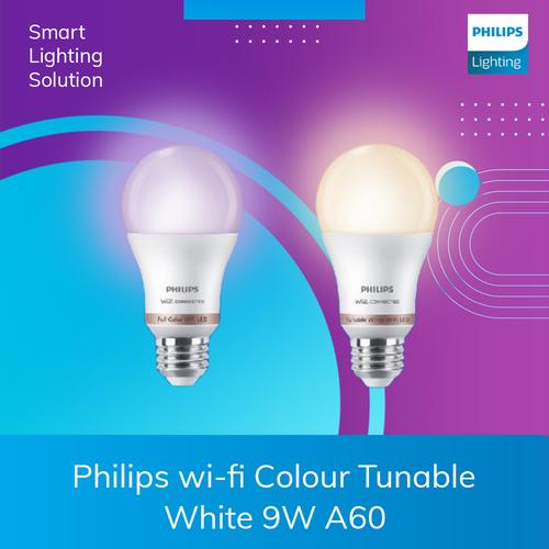 [EZM.1070446] Philips wi-fi Colour Tunable White 9W A60