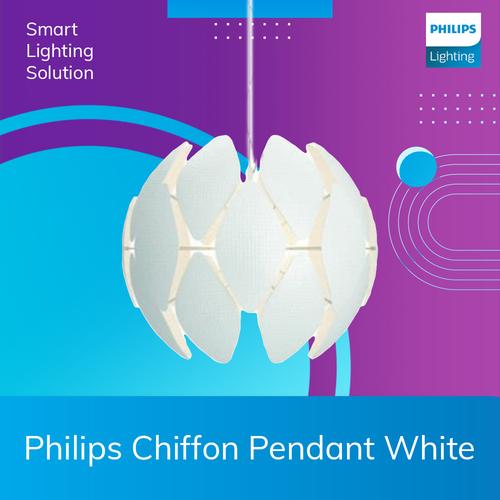 [EZM.1070448] Philips Chiffon Pendant White