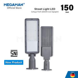 [EZM.9200026] Lampu Jalan Street Lamp LED 50W/100W/150W MEGAMAN ZDL1129 IP65 85-265V 130m/W 6500K Putih
