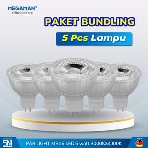 [EZM.9200040] Paket Bundling Lampu Reclector Par Light MR16 LED 5W & 7W 3000K-4000K