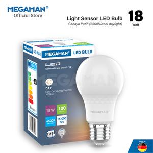 [EZM.9200064] Lampu Sensor Bohlam LED 18W MEGAMAN YTA80Z2 LS 170-240V 6500K/Putih