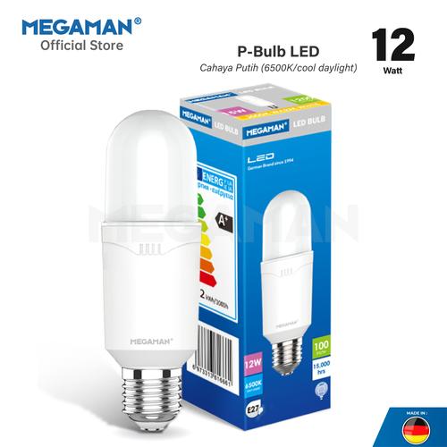 [EZM.9200118] Lampu LED 12 Watt Megaman ytp38z1 Cahaya Putih 6500k