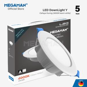 [EZM.9200153] Lampu Plafon LED 5 Watt Megaman MQTL1119 Downlight Bulat