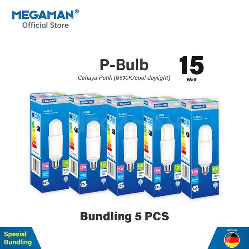 [EZM.9200173] 5 In 1 Lampu Bohlam LED Stik Megaman YTA60Z4