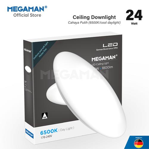 [EZM.9200217] Lampu Plafon LED SuperSlim 24 Watt Megaman Ceiling MXL 1045