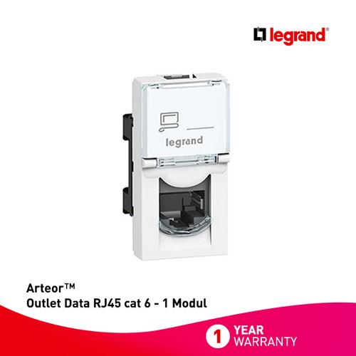 [EZM.7200119] Legrand Arteor - Outlet Data RJ45 cat 6 - 1 modul