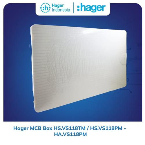 [EZM.7600077] Hager box mcb 18 Group Outbow Plain - VS118PM
