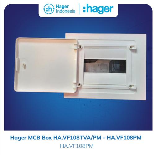 [EZM.7600081] Hager MCB Box 8 Group Inbow Plain - VF108PM