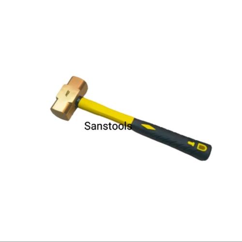 [EZR.3600005] Palu Kuningan 10KG / Palu Kuningan 20LB / Brass hammer gagang fiber full asli Kuningan 20 LB 10 KG