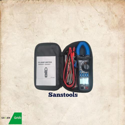 [EZR.3600010] Dekko CM-600T AC digital Clamp meter True RMS CM600T Tang ampere digital 600A NCV support