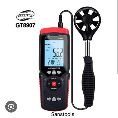 [EZR.3600015] Benetech GT-9807 Anemometer digital Air flow Vel CFM GT8907 Original