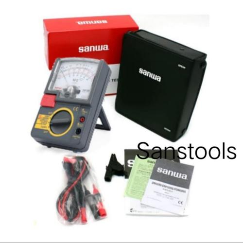[EZR.3600060] Sanwa DM1009S analog insulation tester Megger manual DM-1009S Original